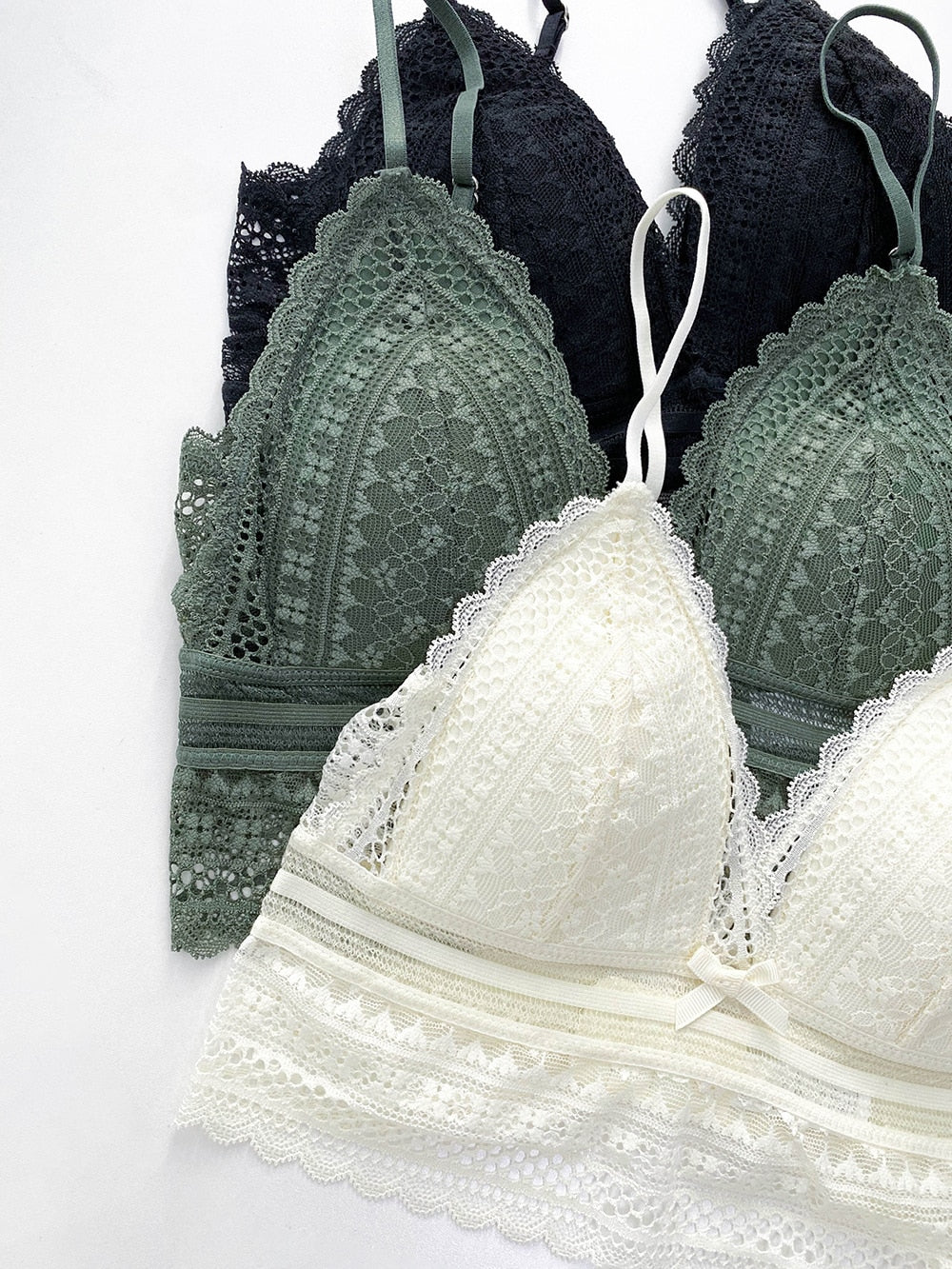 Chic und Stil | Backless Lace Bra Triangular