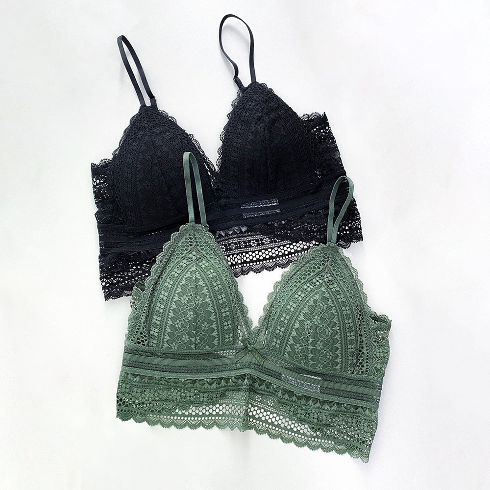 Chic und Stil | Backless Lace Bra Triangular
