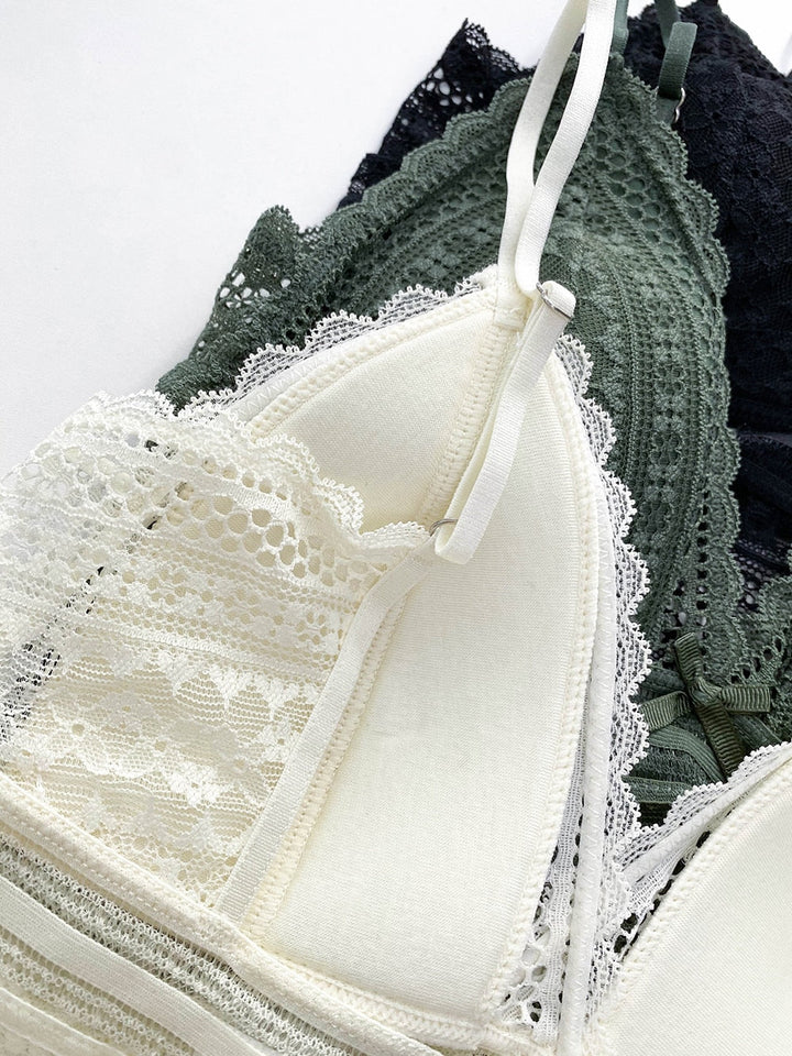 Chic und Stil | Backless Lace Bra Triangular