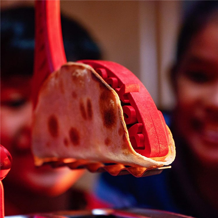 Taco Shell Maker Machine for Toasters with Tortilla Moulds and Heat-Resistant Handle
