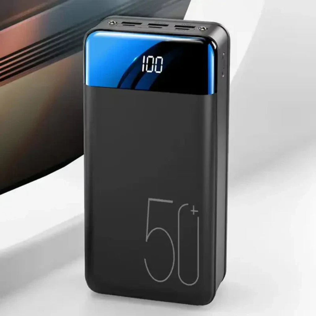 High-Capacity 50,000mAh Mobile Charger