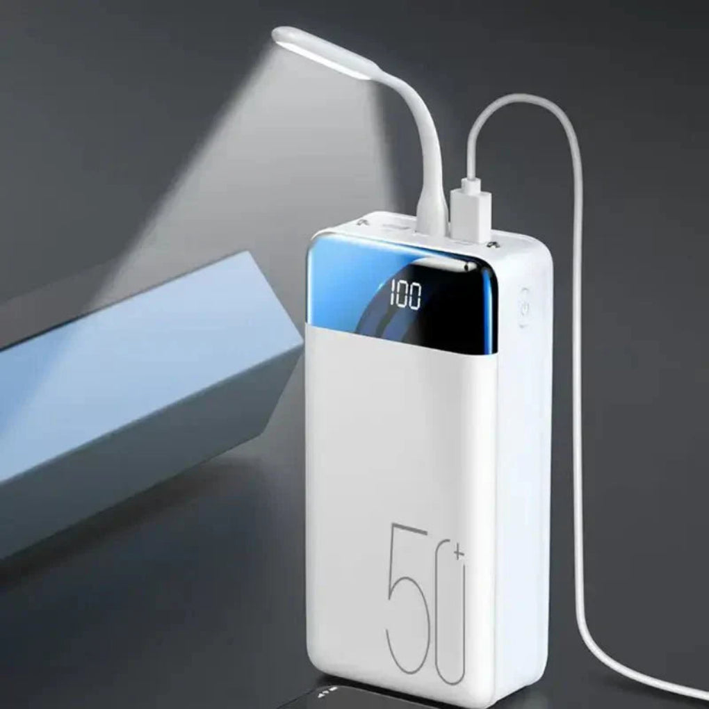 High-Capacity 50,000mAh Mobile Charger